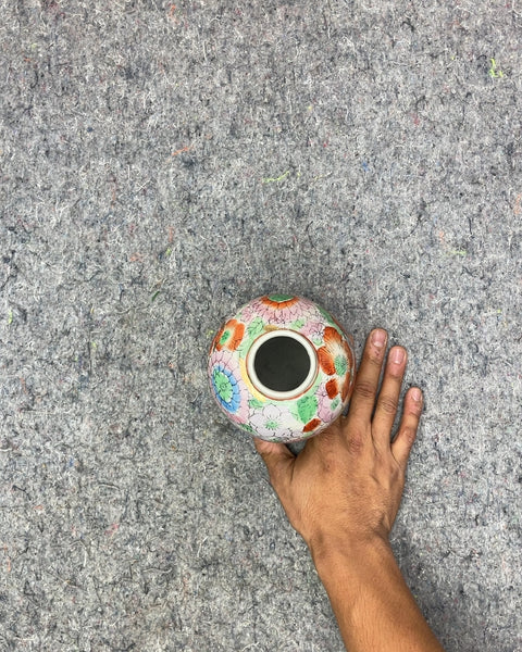 Floral Porcelain Decorative Vase