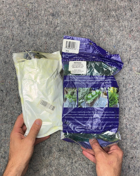 Two Bags Of SuperMoss Reindeer Moss