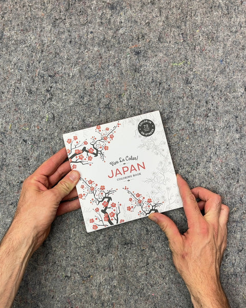 Vive Le Color! Japan Coloring Book