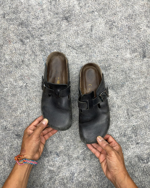 Birkenstock Boston Leather Clogs, Size 39