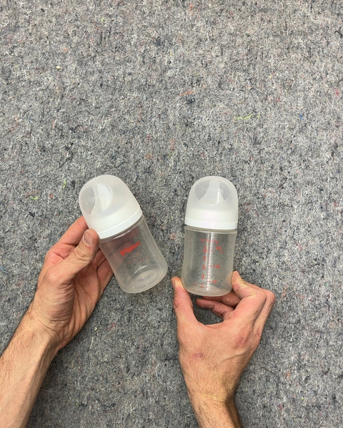 Two Pigeon Plastic Baby Bottles