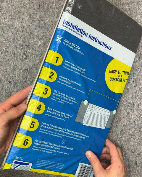 Another AC-Safe Air Conditioner Insulating Foam Panel Kit