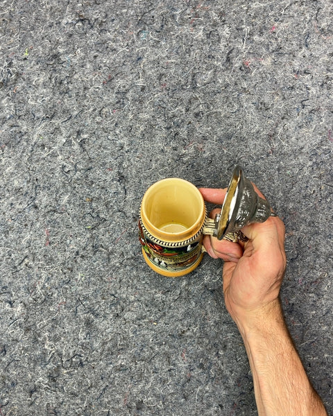 Vintage German Stoneware Beer Stein