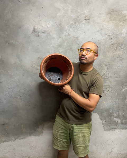 Bigass Plastic Round Planter Pot