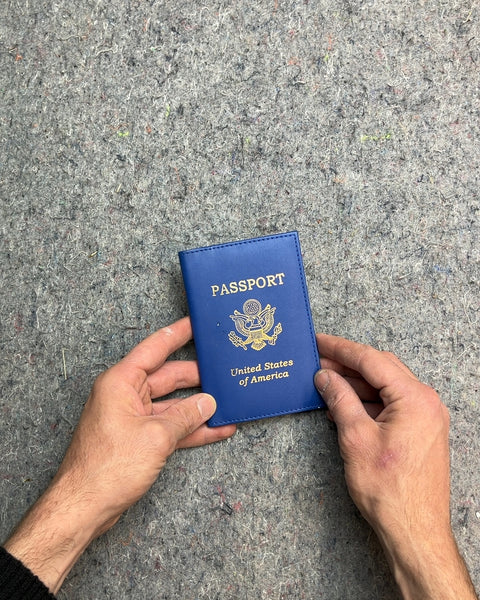 Dark Blue United States of America Passport Cover