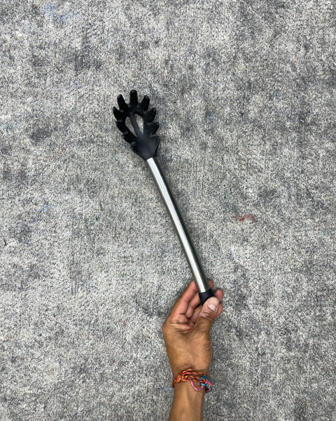 Stainless Steel and Nylon Pasta Server