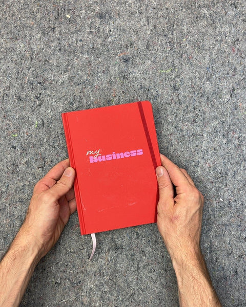My Business Diary Notebook