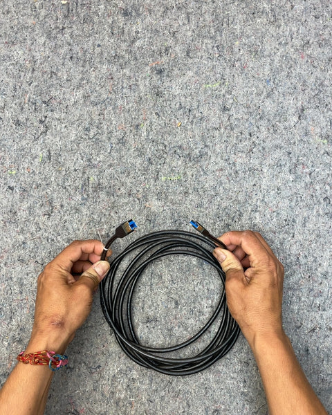 Black USB 3.0 to USB-B Cable
