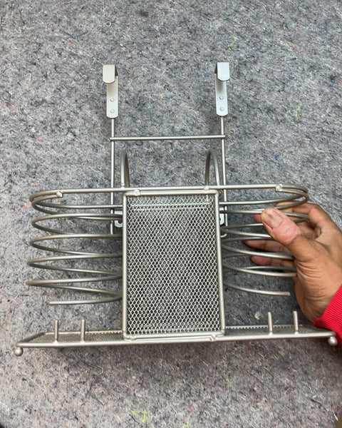Metal Over-the-Cabinet Door Organizer