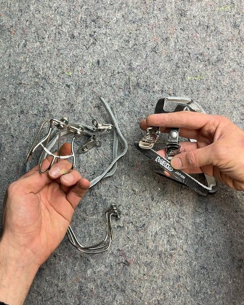 MKS Japan Bicycle Toe Clips and Straps