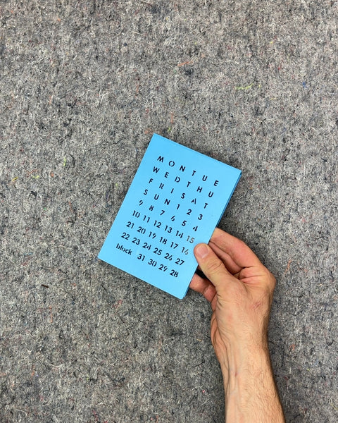 Block Design Magnetic Perpetual Calendar