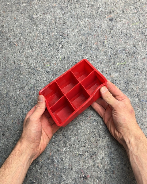 Red Silicone Ice Cube Tray