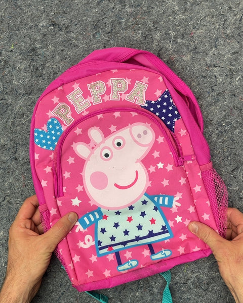 Peppa Pig Pink Kids Backpack