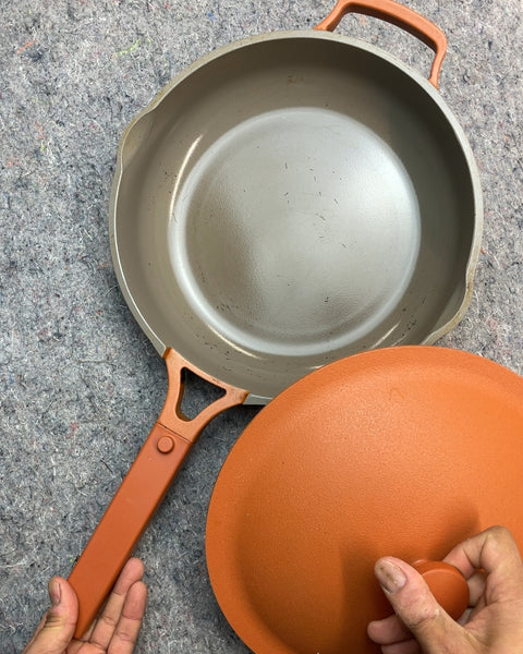 Our Place Orange Pan & Lid