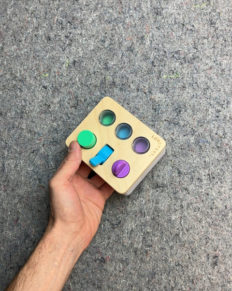 Lovevery Wooden Sort & Stack Toy
