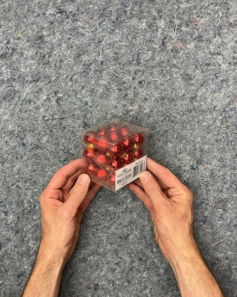 Kurt S. Adler Red Mini Christmas Ornaments