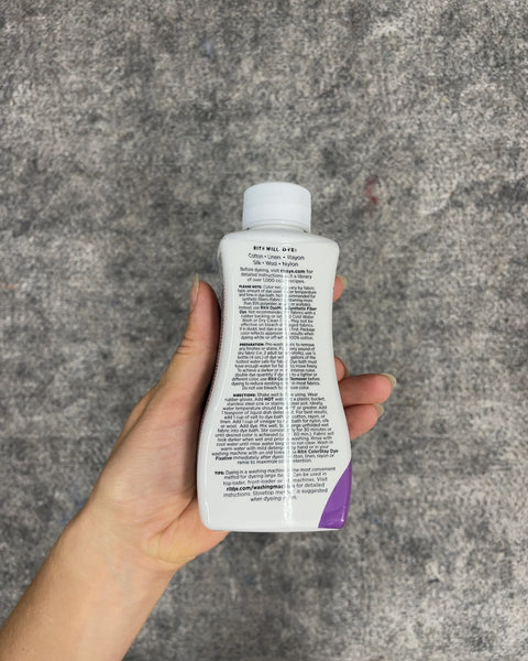 Rit All Purpose Liquid Dye Purple, 8 fl oz (new)