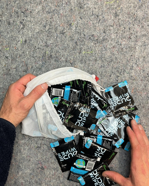 Whole Bunch Of Dude Wipes Singles in Bag