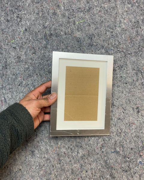 Silver Picture Frame, 5x8"