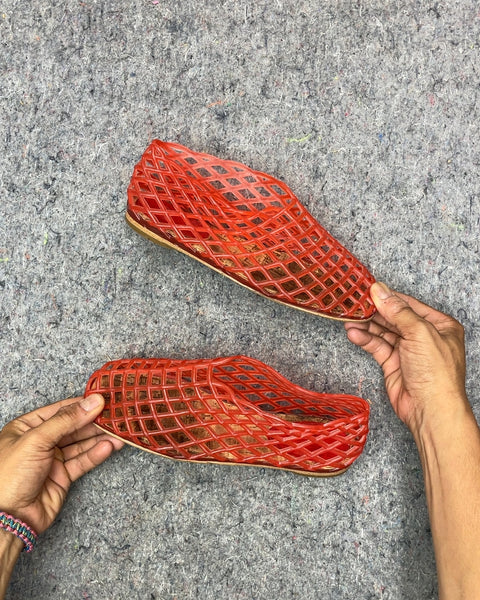 Ecetana Jelly Sandals, Sz 7 F