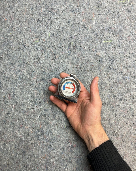 Stainless Steel Refrigerator/Freezer Dial Thermometer