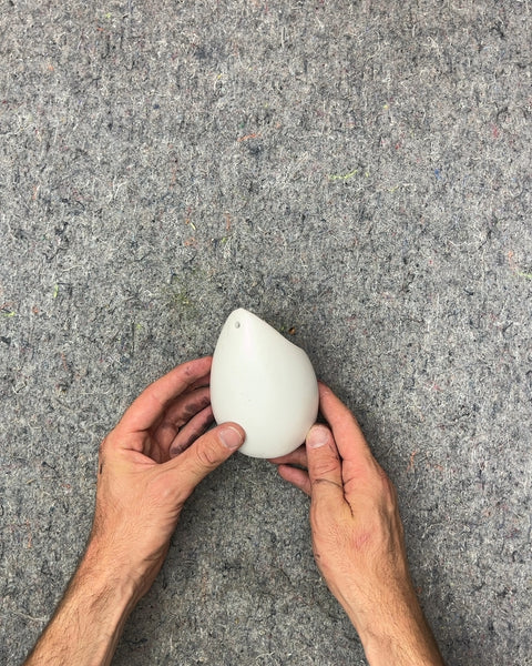 White Ceramic Bud Vase