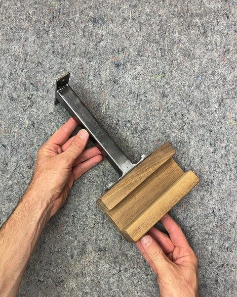 Sexy Wood and Metal Wall Mounted Bike Rack