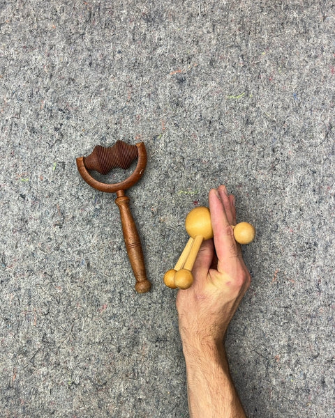 Wooden Handheld Massagers