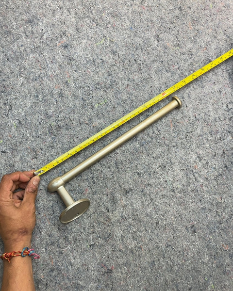 Gold Tone Metal Towel Bar