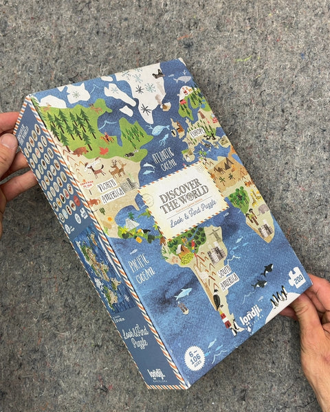 Landij Discover The World Look & Find Puzzle