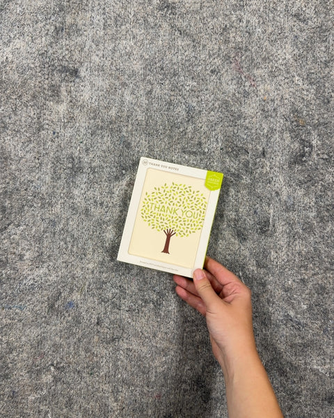 Green Inspired Thank You Notes