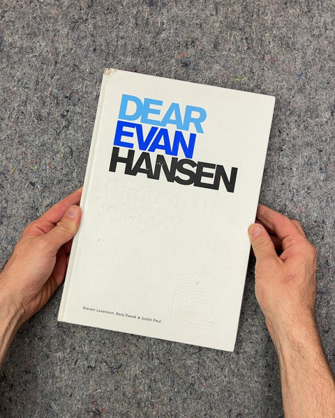 Dear Evan Hansen by Steven Levenson, Benj Pasek & Justin Paul