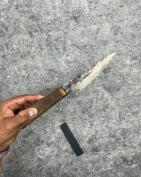 Blenheim Forge Carbon Steel Paring Knife that Needs Love, 5”