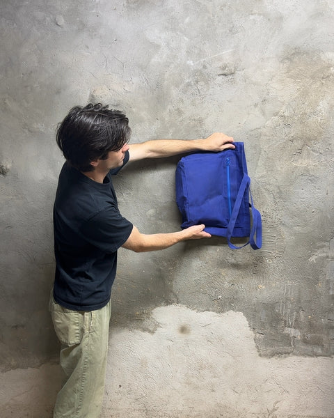A Dope Blue Canvas Tote Bag