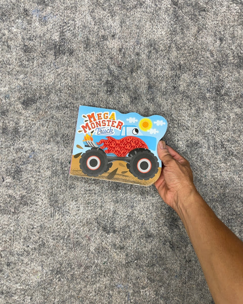 Mega Monster Truck Board Book