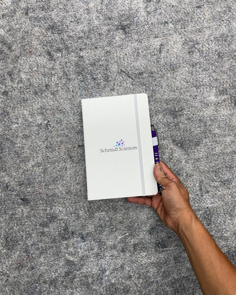 Schmidt Sciences Hardcover Notebook with Pen