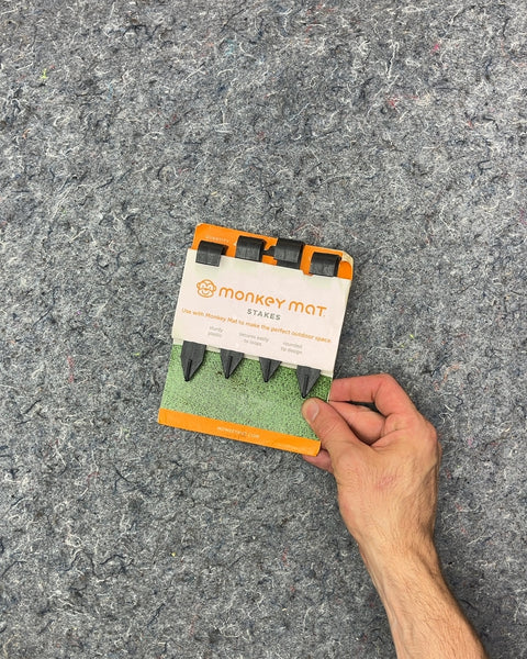 Monkey Mat Plastic Stakes