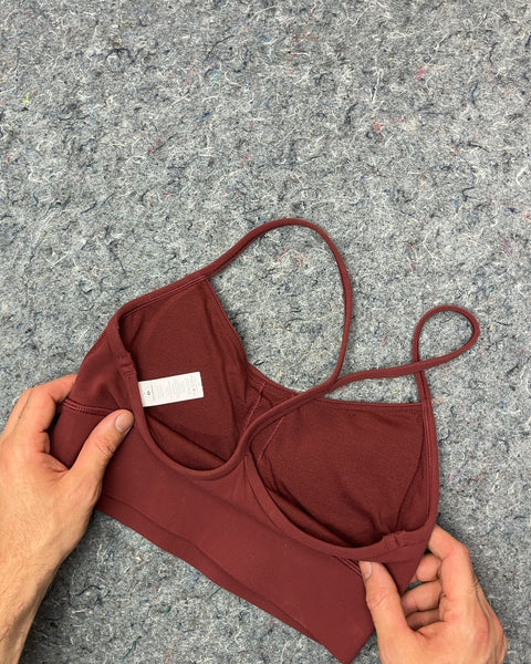 Lululemon Red Sports Bra, Size 6