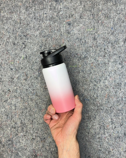 Brand New Ombre Pink and White Water Bottle