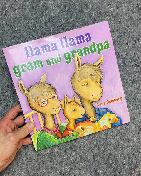 Llama Llama Gram and Grandpa by Anna Dewdney