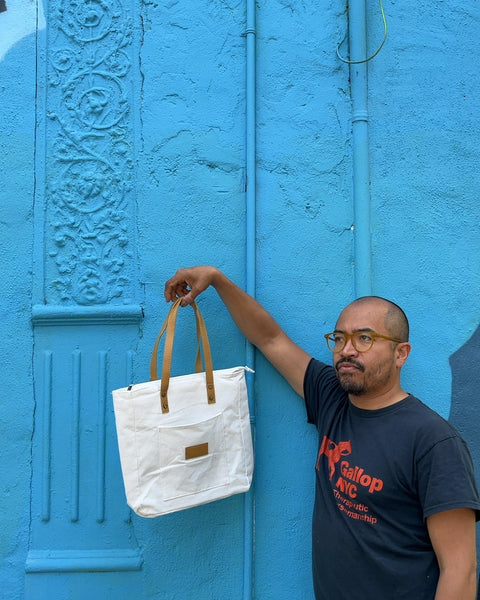 Cozy Earth White Canvas Tote Bag