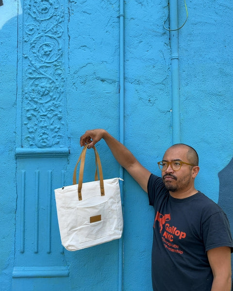 Cozy Earth White Canvas Tote Bag
