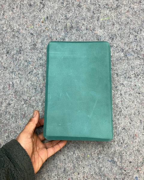 Green Yoga Block