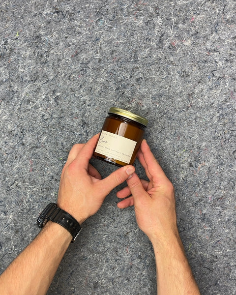 Paddywax Black Coconut Amber Candle
