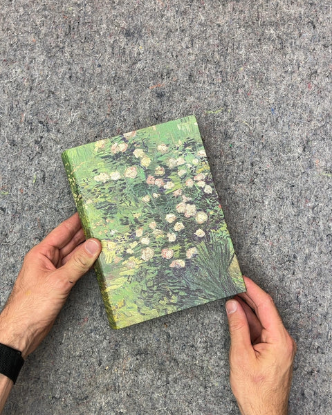 Vincent van Gogh's "Rosebush in Blossom" Decorative Book Box