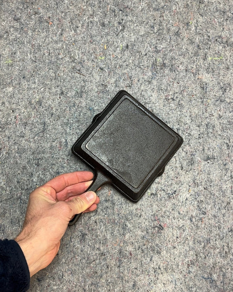 Cast Iron Square Skillet, 6x6"