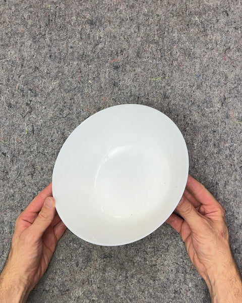 Pretty Thin Ceramic Serving Bowl, 9"