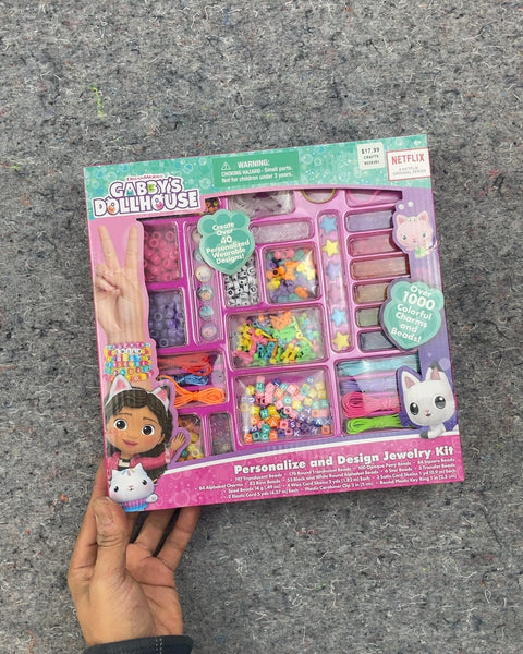 Gabby's Dollhouse Personalize and Design Jewelry Kit