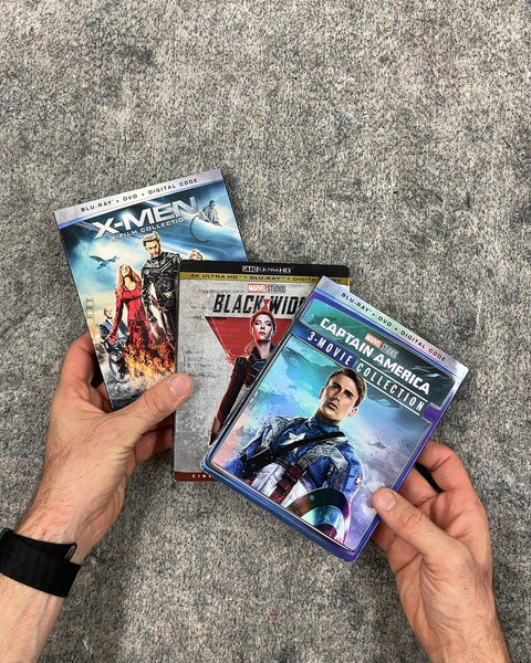 Marvel Studios Blu-Ray DVDs
