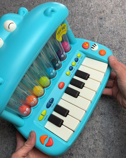 Brand New B. Toys Hippo Pop Play Piano